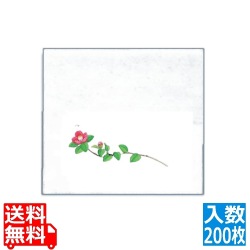 OPクリア四季 椿(200枚入)OS-18-10 写真1