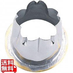 18-8穴クリ芯抜型 外仕上げ用 桜 30mm用 写真1