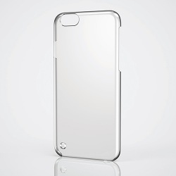 iPhone6s/6用シェルカバー/ストラップホール付/クリア 写真1
