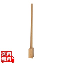 Bamboo スタンド付 靴べら ロングタイプ 立ったまま使えるコンパクト 軽くて頑丈 竹材使用 スタイリッシュ おしゃれ 写真1
