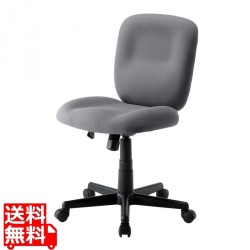 オフィスチェア(傷/防汚生地・ロッキング・グレー) 写真1