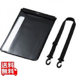 タブレット防水防塵ケース(スタンド付き・ショルダーベルト付き・12.9インチ) 写真1