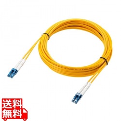 補強メガネ型光ファイバケーブル(シングルモード、LC×2-LC×2、10m) 写真1