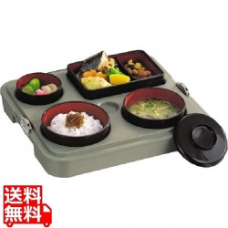 配食保温容器 まごころ便 DA-SN10 アサミドリ 写真1