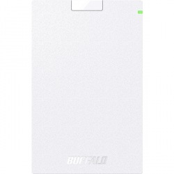 ミニステーション USB3.1(Gen.1)対応 ポータブルHDD スタンダードモデル ホワイト 2TB 写真1