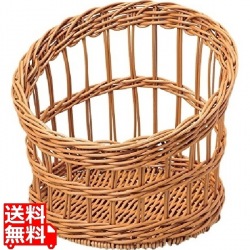 樹脂フランスパンスタンド 丸型 茶 小 91-106B 業務用 写真1