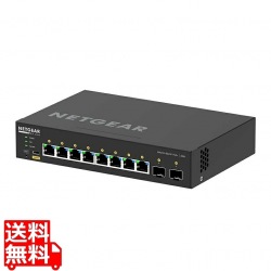 ProAV向けPoE+対応(220W) 1Gポート×8 SFP+スロット×2 フルマネージスイッチ 写真1