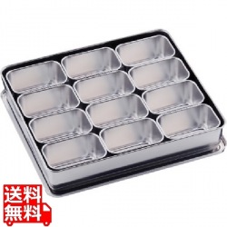 18-8プレス 00号用ヤクミ入 12ヶ入角 写真1