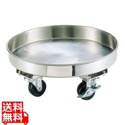 18-8寸胴鍋 運搬用台車 45cm用 写真1