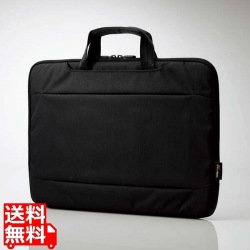 パソコンケース/リサイクル素材/取っ手付き/手提げ/撥水/防汚/CORDURA/15.6インチ/ブラック 写真1