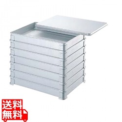 ナカオ アルマイト そば兼用 餃子バット身 大 業務用 ※本体のみ※ ※画像はイメージです※ 写真1