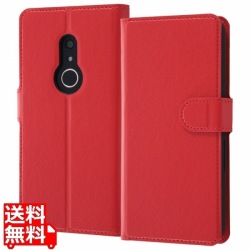 arrows Be4 Plus 耐衝撃 手帳 マグネット/レッド 写真1