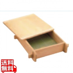 木製 角セイロ 関東型(サワラ材) 写真1