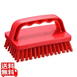 HP ハンドブラシ 角型 赤 54317 写真1