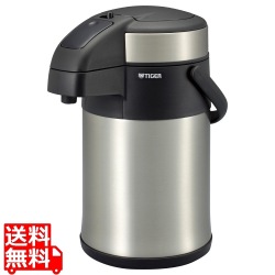 ステンレスエアーポット とら?ず 3.0L クリアーステンレス 写真1