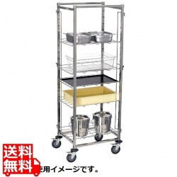 TKG リムーバブルシェルフトローリーシングルコラム(19段) 写真1