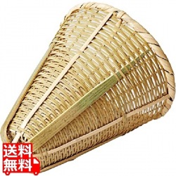 竹 振りザル 柄なし 15-037 写真1