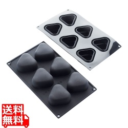 ML シリコンモルド トライアングル 6取 30SIL507 写真1