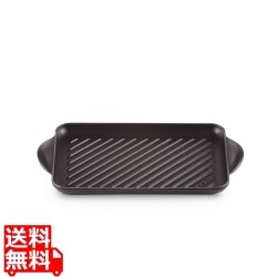 ル･クルーゼ グリル･レクタンギュラー 32cm マットブラック 20202320000460 写真1