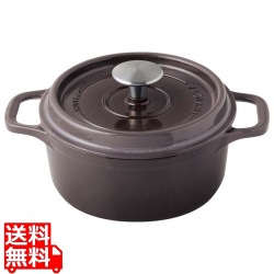 アンヴィクタ キャセロール ラウンド 22cm トープ 写真1