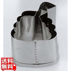 18-8 手造抜型 十二支 2Pcs へび 写真1