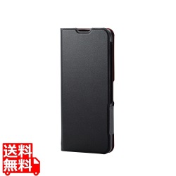 BASIO active2/シンプルスマホ7 ソフトレザーケース 薄型 磁石付 写真1