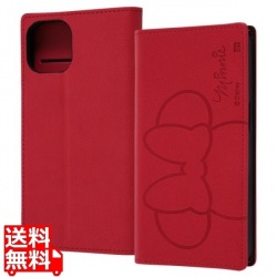 iPhone 14 / 13 ディズニー/耐衝撃 手帳/ミニー 写真1