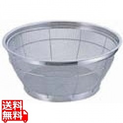 TKG ステンNEWマンモス浅型ざる 46cm 写真1