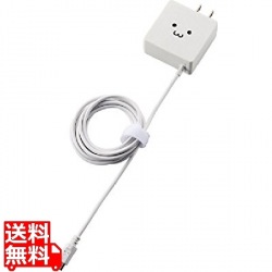 スマートフォン・タブレット用充電器(ケーブル一体タイプ) 写真1