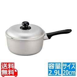 アルマイト シルビー 片手鍋 20cm 写真1