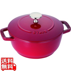 ストウブ Wa-NABE(ワナベ) チェリー 16cm 写真1