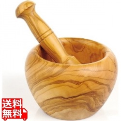 オリーブウッド 乳鉢 90071 写真1
