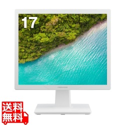 17型カラーLED液晶ディスプレイ VGA/HDMI ホワイト GH-LCS17D-WH 写真1