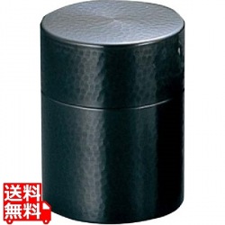 純銅 茶筒 ブロンズ BC-107 大 直径90×117 写真1