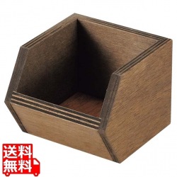 EBM 木製オーガナイザーボックスミニ エボニー塗装 写真1