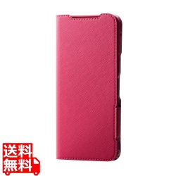 らくらくスマートフォン a / Lite ソフトレザーケース 薄型 磁石付 フラワー 写真1