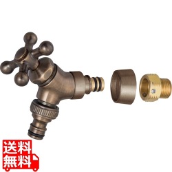 イージーフォーセット ホース用アダプターセット ブラス 写真1