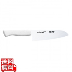 MILD CUT-2000 カラー庖丁 万能型 MCB 16cm ホワイト 写真1
