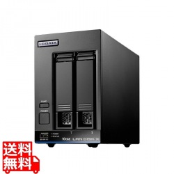 アイ・オー・データ機器 4TB 2ドライブNAS 4TB 10GbE&マルチギガビット Linux 法人向け (5年保証・データ復旧) HDL2-XA4B 写真1