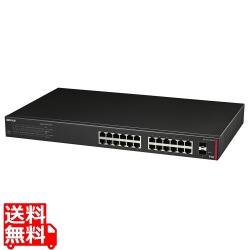 法人向け レイヤー2 Giga PoE スマートスイッチ 24ポート 写真1
