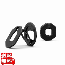 URBAN ARMOR GEAR UAG製 Monarch Mag2 Dual Magnetic Ring Stand(ブラック) UAG-MRS2-P-BK 写真1