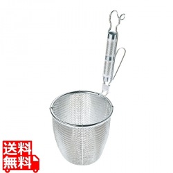 ThreeSnow TS 18-8 パイプ柄てぼ 丸底 (フランセNo.4) | キッチン用品 調理器具 調理道具 丸底 写真1