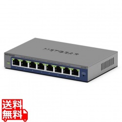 ギガ8ポート アンマネージプラス・スイッチ 写真1