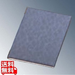 マーブル メニューブック DC-102 大 グレー 写真1