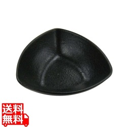 天目砂鉄 三角深ボール 15cm 写真1