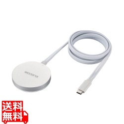 マグネットQi2規格対応ワイヤレス充電器(メッシュ・15W・卓上) 写真1