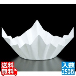 ミニ色和紙鍋(250枚入) 白色 SKA148 写真1