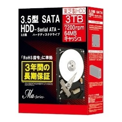 SATA HDD Ma Series 3.5インチ 3TB DT01ACA300BOX 【対応機種・OSにご注意下さい】 写真1