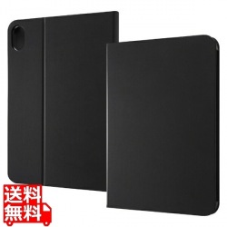 iPad mini(第6世代) レザー スタンド機能/ブラック 写真1