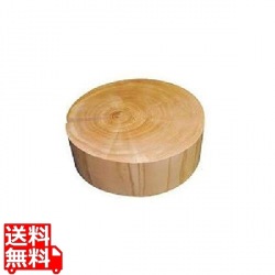 檜丸太ディスプレイ 直径280×H100 写真1